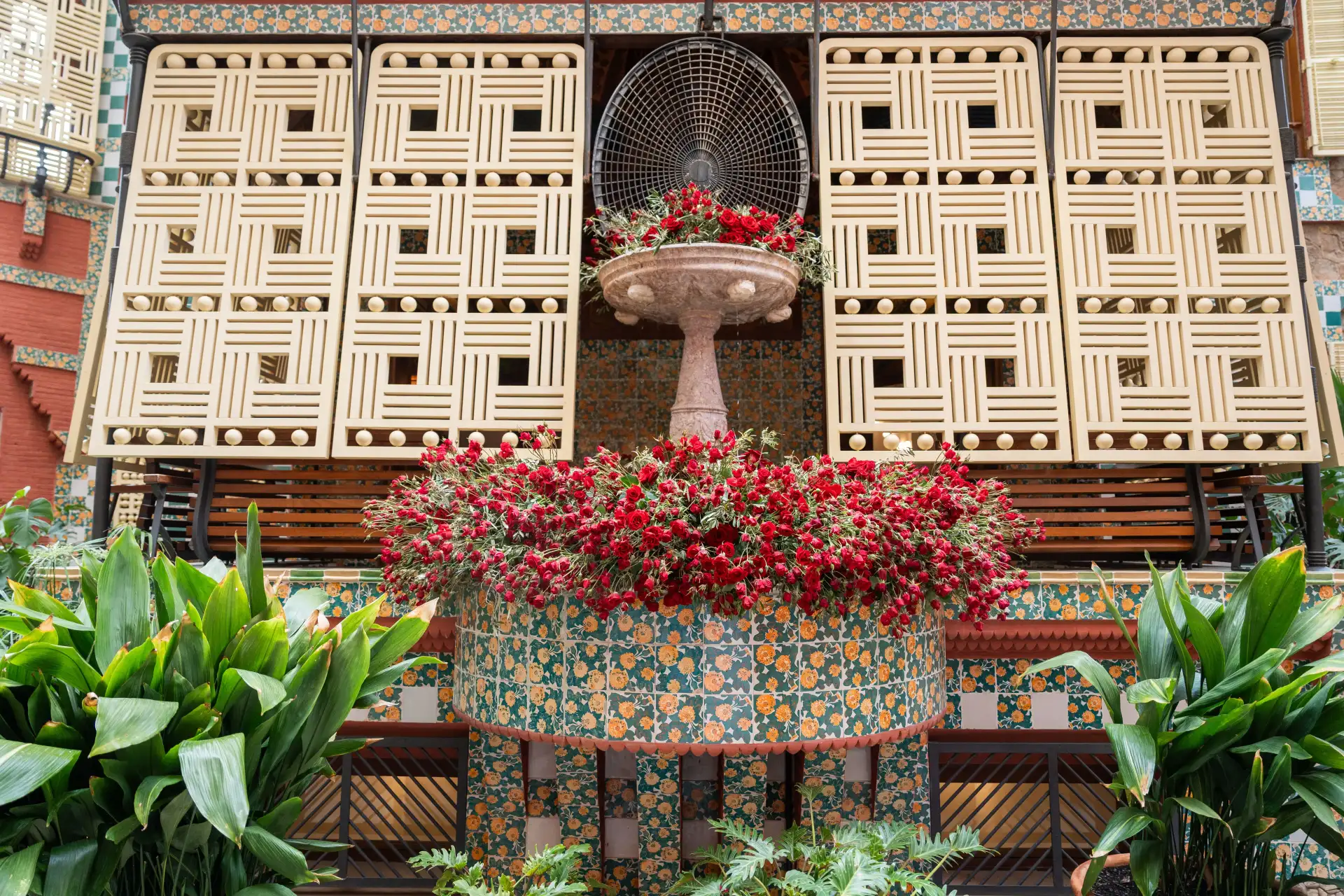 Festivitat de Santa Rita a la Casa Vicens