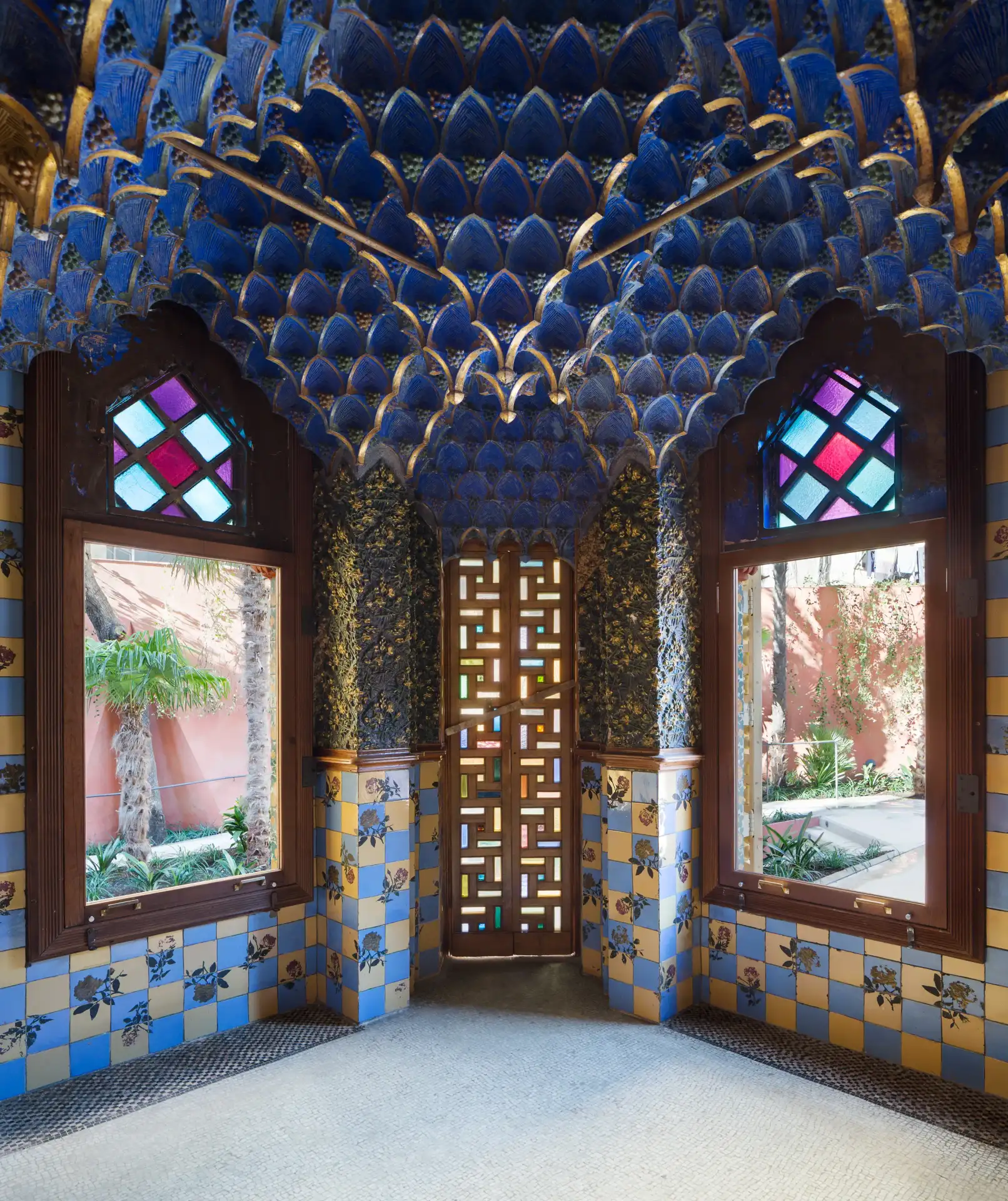 Inauguració de la Sala del Fumador restaurada a la Casa Vicens & IX anys de l’apertura com a casa-museu